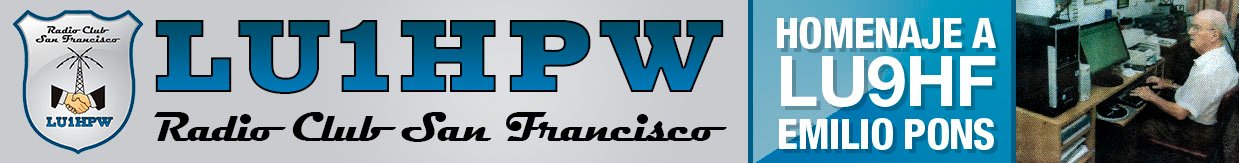 (LU1HPW) Homenaje a LU9HF Emilio Pons